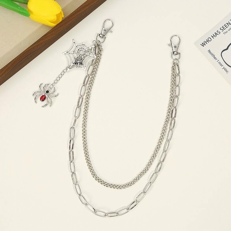 BOOSTIQ Pant Chains for Men Women Punk Rock Pocket Chains Turquoise Wallet Chain Western Country Cowboy Wallets Chain for Men - Image 5
